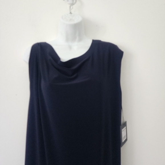 Norma Kamali Drop Shoulder Cocktail Dress Size XL - Picture 6 of 13